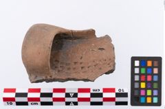 Etikett zu Keramikgefäß (NHMW-PRAE-002357)